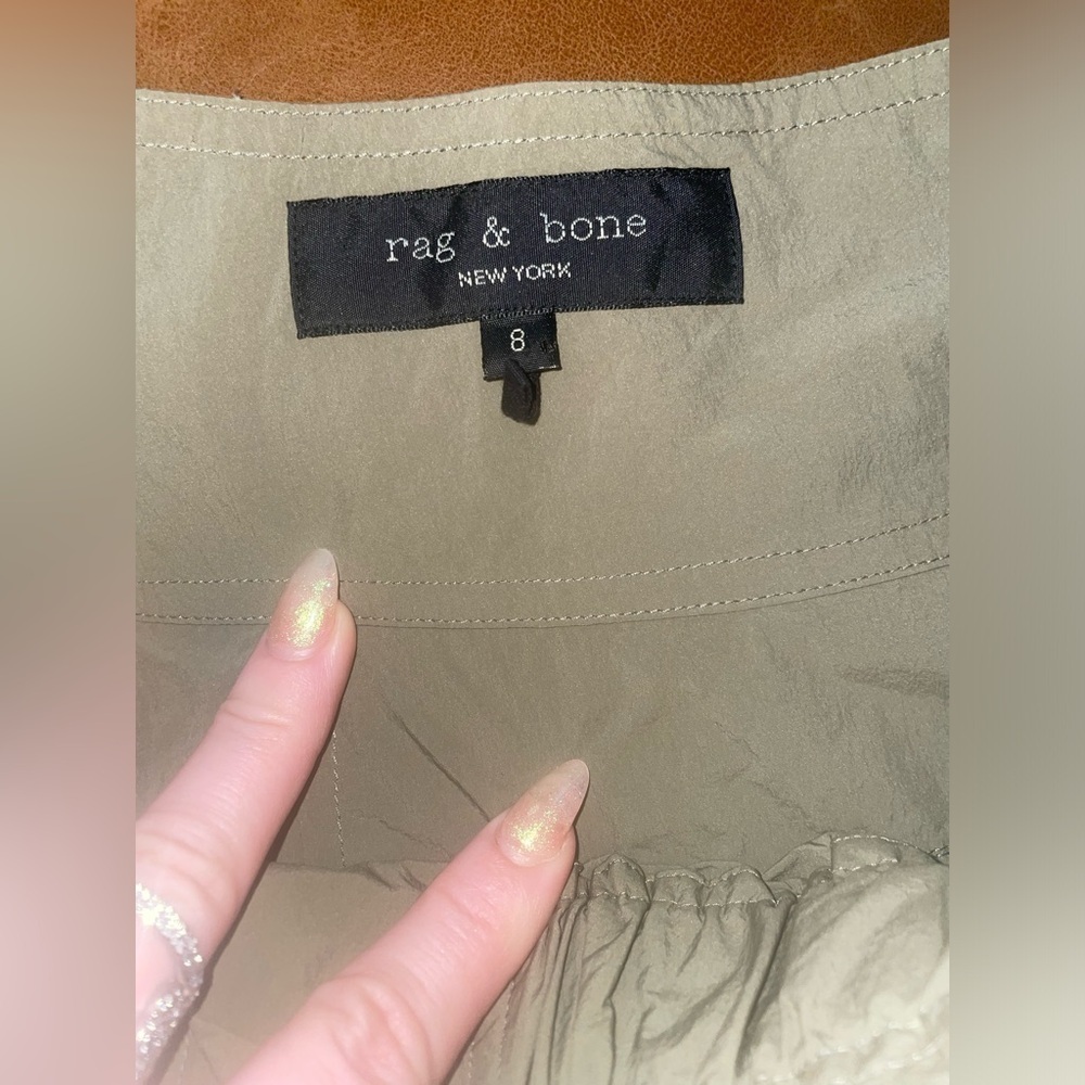 Rag & Bone Glenn paperbag waist shorts Size 8 - Picture 12 of 13